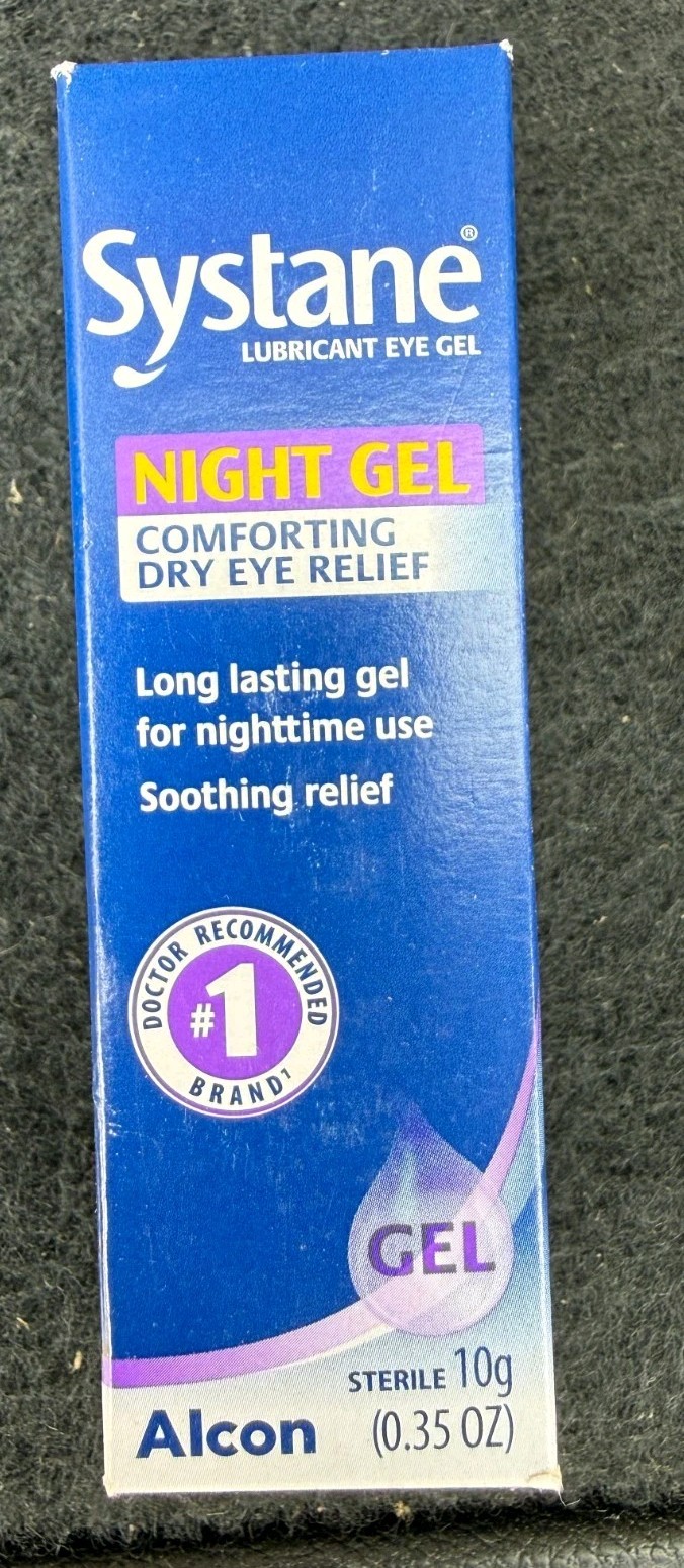 Systane Night Gel Comforting Dry Eye Relief Therapy Lubrican