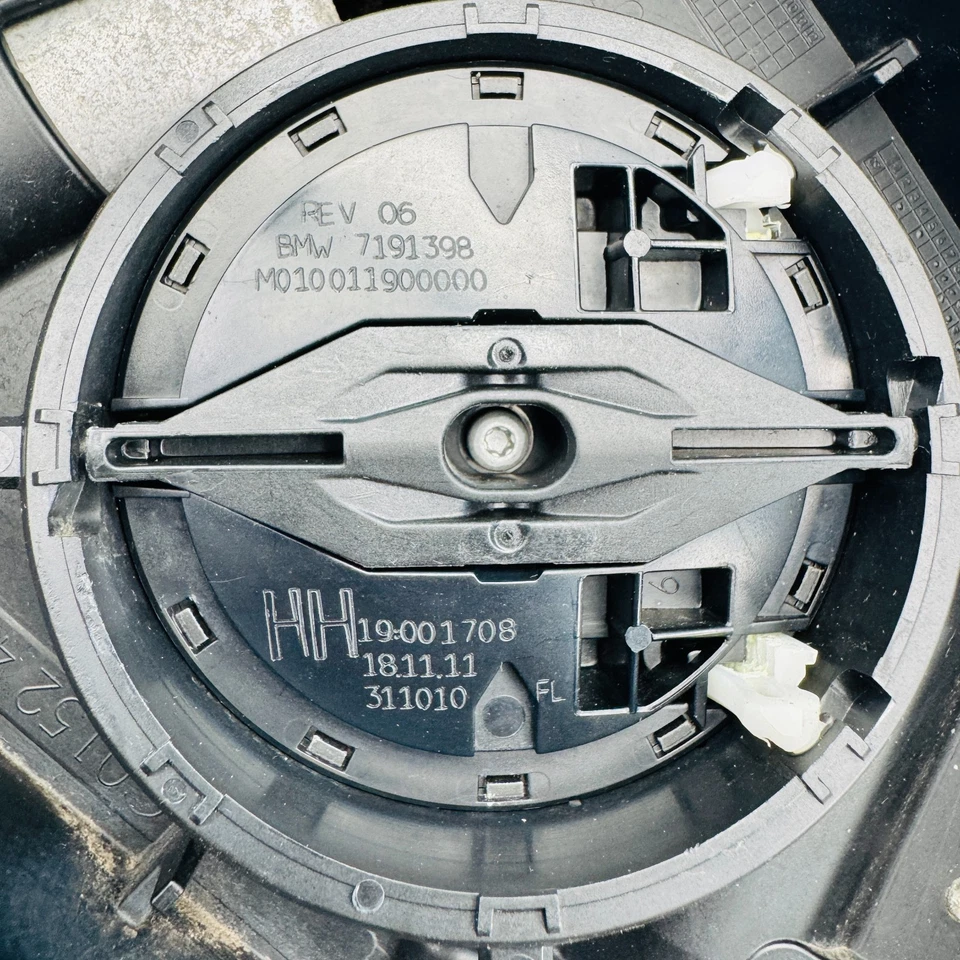 Conjunto de espejo retrovisor delantero derecho BMW 650i 2012-2017 OEM 7191398 Foto 3 de 4