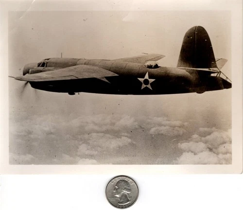 WW2 WWII USAAF US Army Air Force Military Press Photo Martin B26 Marauder Plane