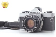 MINT Olympus OM-1 35mm SLR Film Camera G.Zuiko 50mm f/1.8 Lens From JAPAN