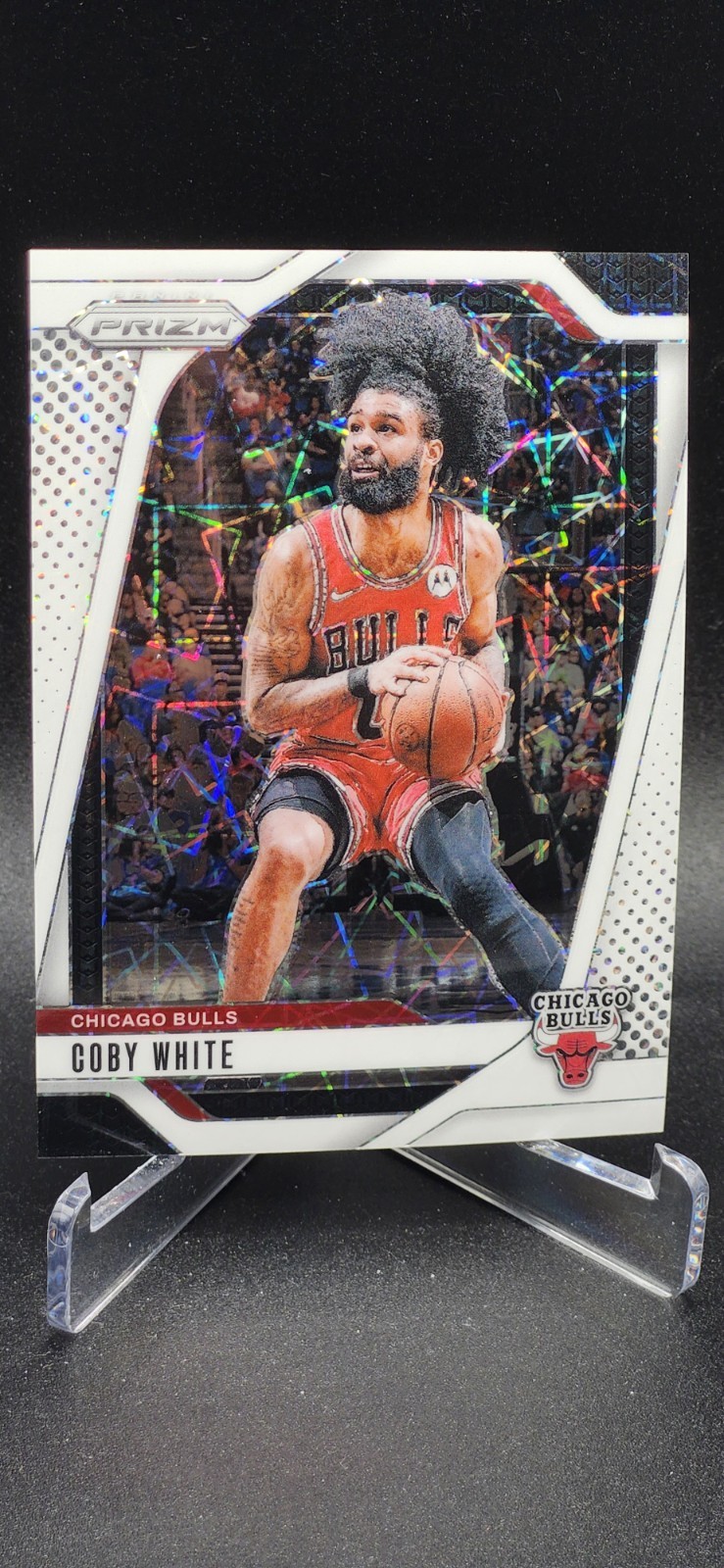 2024-25 Panini Prizm Coby White #70 White Lazer Prizm /275