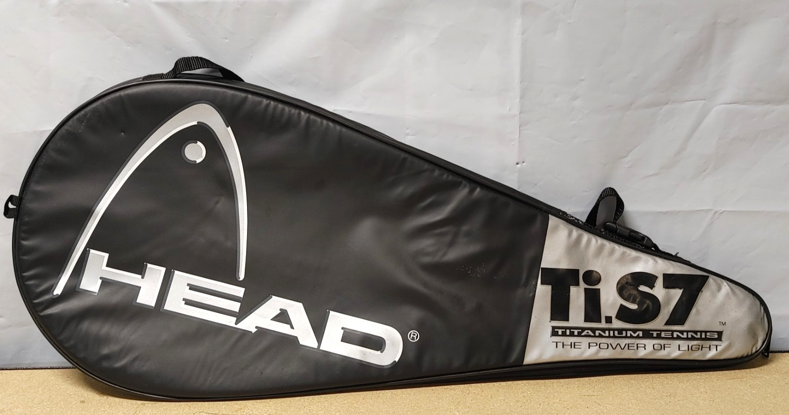 HEAD Ti.S7 Titanium tennis racquet padded zip case - CASE ON