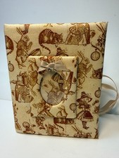 Alice in Wonderland Photo Album -Holds 100 4x6 Photos - Handmade
