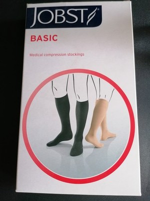 Jobst BASIC AD regular Haut/Skin II ohne Spitze mit Anziehhilfe Kompressionsstr