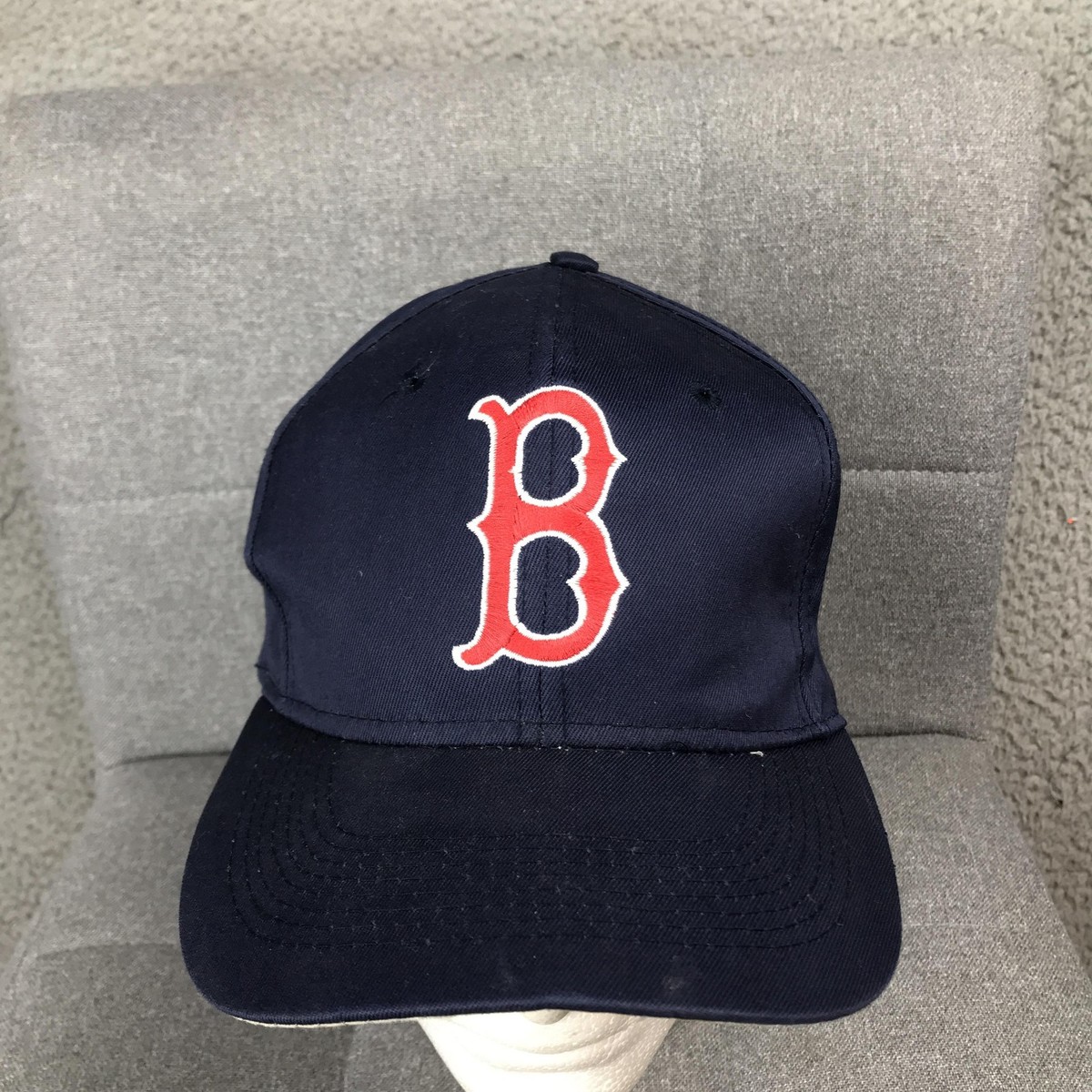 Vintage Boston Red Sox Hat Cap Snap Back Mens Blue MLB Baseball