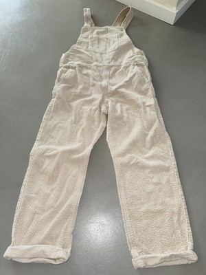 H&M Cord-Latzhose Cordhose Gr.140/9 10Y beige/sand Einteiler Hose Unisex