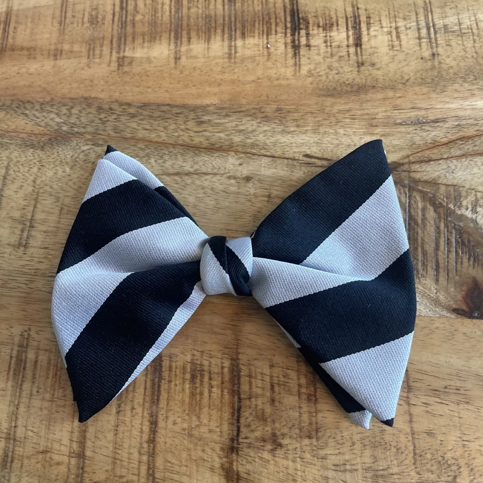 ВИНТАЖНЫЕ мужские галстуки-бабочки лот из 5 костюмированных 1950-х широкий и GROOVY зажим/галстук - Изображение 3 из 4