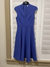 Eliza J Women's Navy Blue Sleeveless Dress Size 2