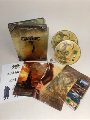 Gothic 3 - Enhanced Gold Edition (PC) Steelbook + Poster +Cover  gratis Versand
