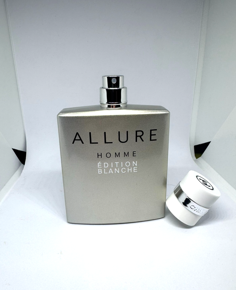 CHANEL ALLURE HOMME Édition Blanche 100 Chanel Allure Homme Edition Blanche Men's Eau de Parfum Cologne