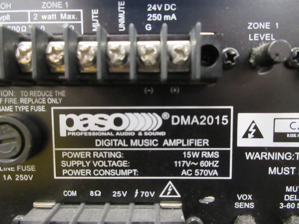 Muzak DMA2015 Digital Music Amplifier - Image 4 of 4