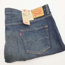 Levi's 569 Loose Straight Denim Jean Shorts Men's 54 Big Tall Flat Front NWT