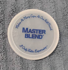 Vintage Replacement Plastic Lid Maxwell House Coffee fit 4" 12 oz Metal Can C 