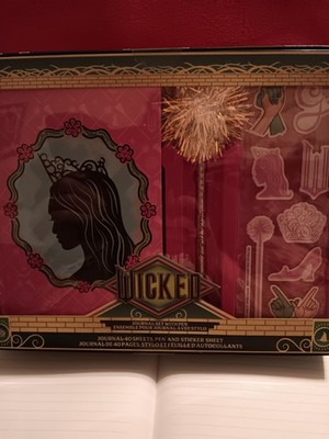 Universal City Studios. Wicked Journal Set With A Pen And Fluffy Stickers