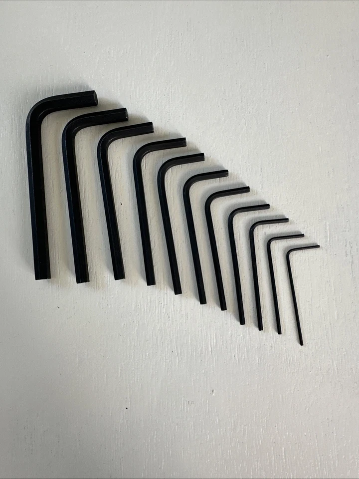 Craftsman  SAE Hollow Hex Set Screw Keys - Short & Long- 9-46696 - Image 3 of 4