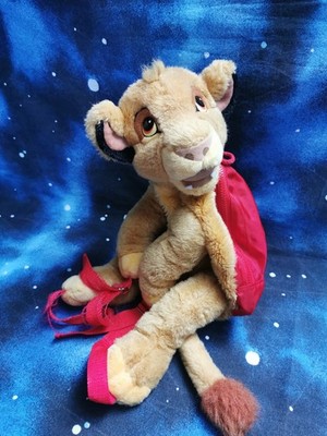 Simba Rucksack Der König der Löwen Lion King Backpack Stofftier Disney