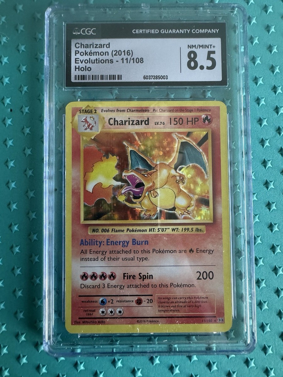 charizard pokemon card value 11/108 King Ghidorah Vmax Parody Card – Art of RJ Palmer