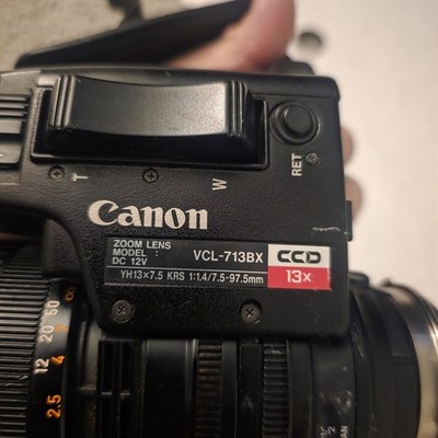 Canon Japan VCL-713BX YH13x7.5 KRS 7.5-97.5mm Motorized Macro TV