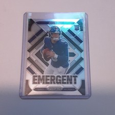 2025 Panini Prizm Jaxson Dart #6 Emergent Rookie New York Giants Football