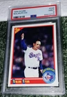 1990 SCORE #696 NOLAN RYAN TEXAS RANGERS PSA 9 MINT