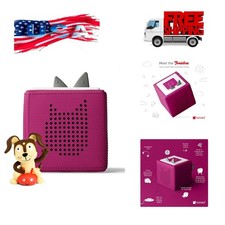 Toniebox 1 Audio Player Starter Set with Playtime Puppy - Listen, Learn, and ...