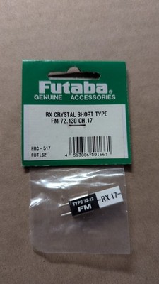 Futaba 72Mhz FM Receiver Crystal 72.130 CH 17 RX SHORT TYPE