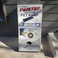 Original PetStep Folding Pet Ramp - Graphite / 70  Unfolded Heavy Duty