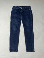 Judy Blue 13/31 (32x27.5) Skinny Fit Stretch Blue Mid Rise Denim Jeans