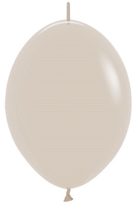 Link o Loon 071 Fashion White Sand 15cm 6 Inch 50 Stück Luftballons Sempertex