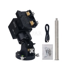 TeSeek HM-17PE Equatorial Mount EQ Mount Black with 18KG Load for Telescopes