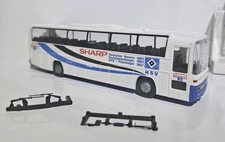 RIETZE 1/87 H0 MB303 O MANNSCHAFTSBUS/TEAMBUS FUSSBALLCLUB " HSV" HAMBURG "Sharp