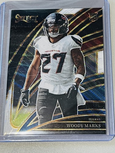 2025 Panini Select Club Level Woody Marks #236 Tri-Color Prizm /249 (RC) Texans