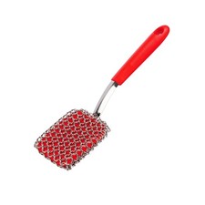 Fregador de red de cadena de acero inoxidable apto para lavavajillas, cocina