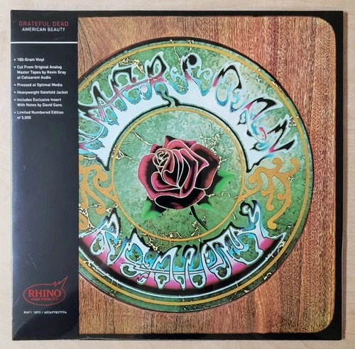 Grateful Dead American Beauty Rhino High Fidelity 180g 33rpm AAA Sealed Numbered