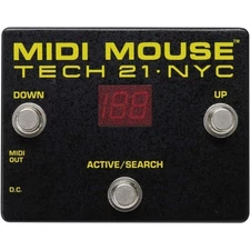 Tech 21 MIDI Mouse 3-Button Foot Controller Switch Floor Pedal