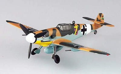 Bf-109G-2 III./JG53 Túnez 1943 Maqueta Montada 1:72 Easy Model EM37252 - Imagen 1 de 3