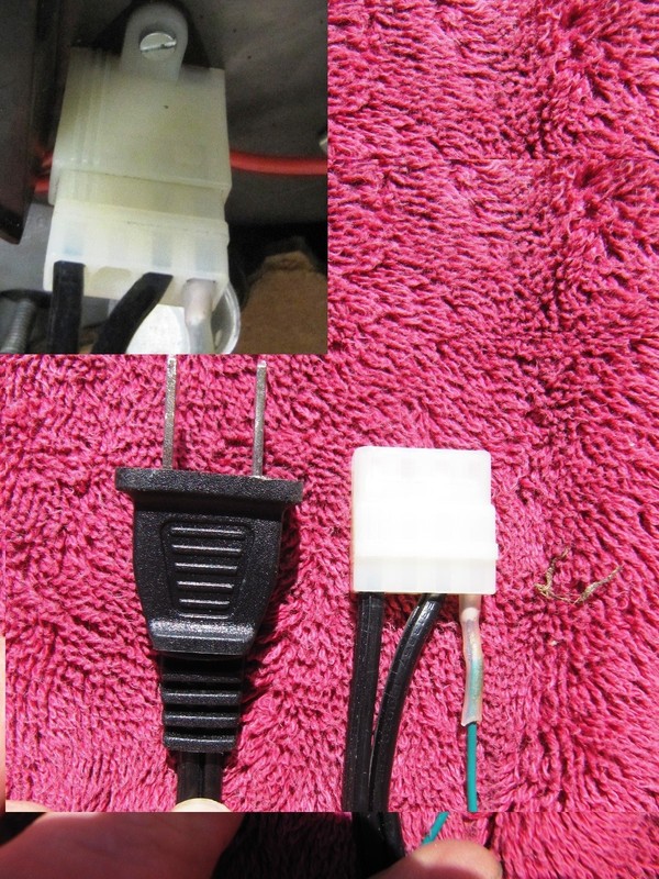 GARRARD BSR Turntable POWER CORD Lab 80 AT5 AT6 AT60 SL55 SL95 4-pin AMP LOK