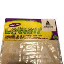 Iron-on letters Dritz Prym consumer usa 1.75"