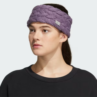 purple adidas headband