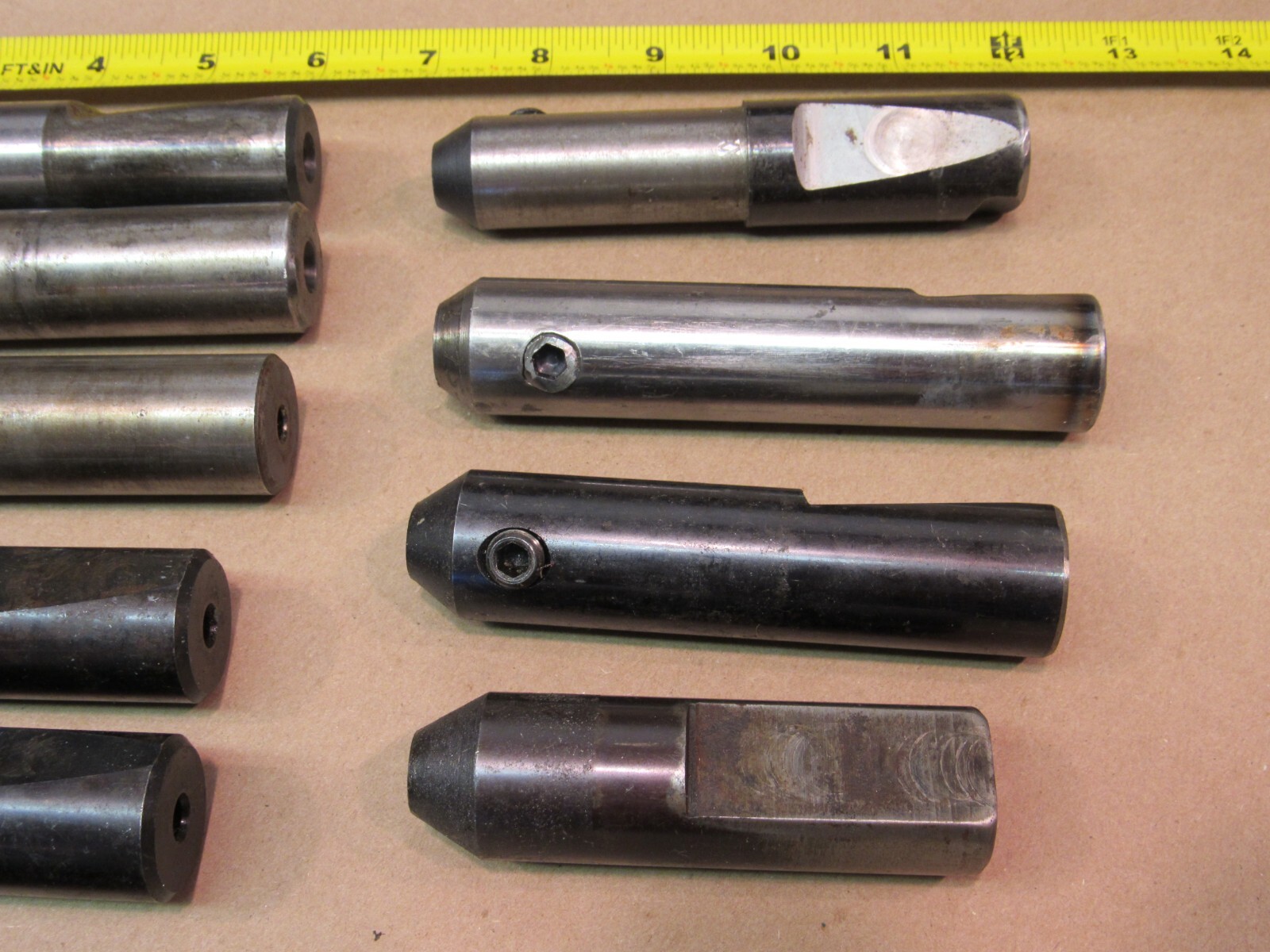 11 end mill extensions 1" shank 3/8" 1/2" accu-hold holder A.B. Tools Rutland