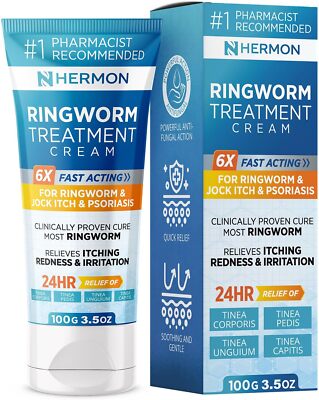 Hermon Powerful Antifungal Ringworm Cream, Effective Treatment for Ringworm 2027