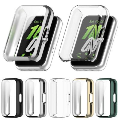 For Galaxy Fit 3 Full Cover Screen Protectors Tempered Glass PC Case New