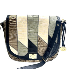 BRAHMIN Sonny Melbourne/Patchwork Leather Cro...