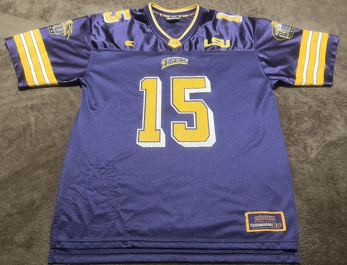 NFL colosseum tigers ゲームシャツ　ストリート　90’s古着 Vintage LSU Tigers Colosseum Football Jersey | eBay