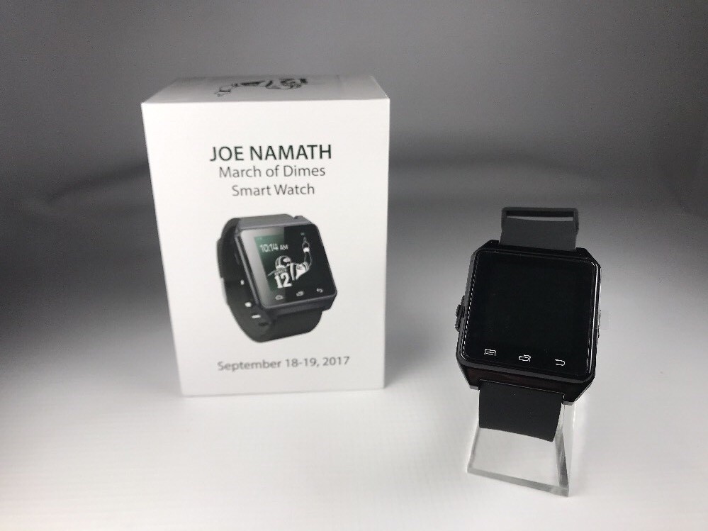 GameTime Joe Namath New York Jets Sports Smart Watch March of
