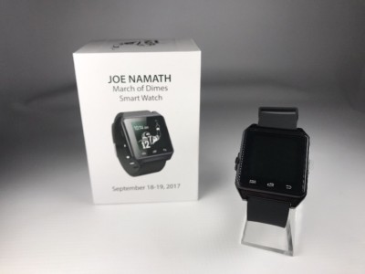 GameTime Joe Namath New York Jets Sports Smart Watch March of