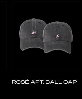 ROSIE BLACKPINK APT MERCH MD BRUNO MARS BLACKPINK OFFICIAL