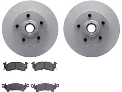 95ZP16W Front Brake Pad and Rotor Kit Fits 1969-1972 Chevy El Camino
