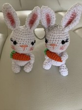 bunny easter crochet keyrings Handmade Amigurumi