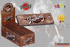 Cartine Smoking Marroni Corte Regular 50 / 25 Libretti Non Sbiancate Originale